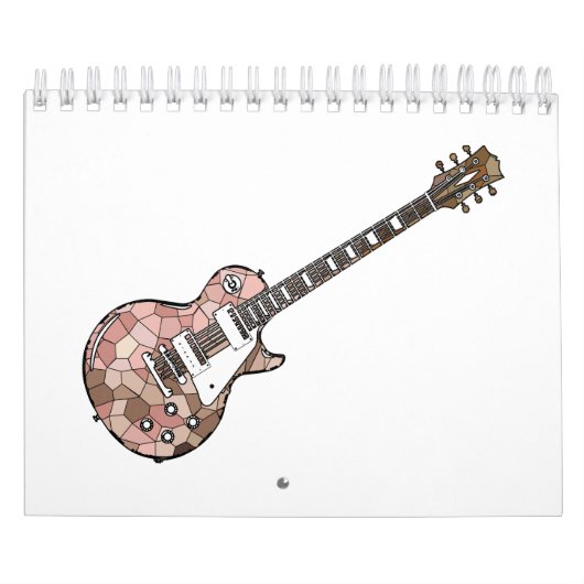 Harlequin Electric Guitar Kalender (Hoes)