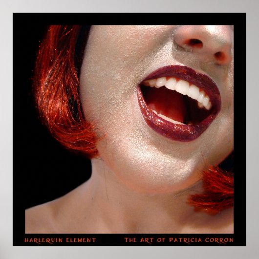 Harlequin Element Poster (Voorkant)