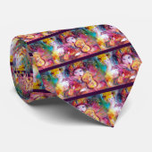 HARLEQUIN EN COLOMBINA STROPDAS (Opgerold)