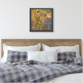 Harlequin en Columbine van Edgar Degas Kunst Canvas Afdruk (Insitu (Slaapkamer))