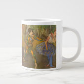 Harlequin en Columbine van Edgar Degas  Kunst Grote Koffiekop (Rechts)