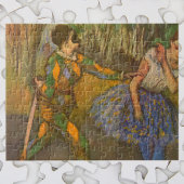 Harlequin en Columbine van Edgar Degas  Kunst Legpuzzel