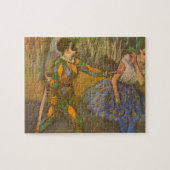 Harlequin en Columbine van Edgar Degas  Kunst Legpuzzel (Horizontaal)