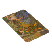 Harlequin en Columbine van Edgar Degas  Kunst Magneet (Rechterzijde)