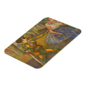 Harlequin en Columbine van Edgar Degas  Kunst Magneet (Linkerzijde)