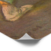 Harlequin en Columbine van Edgar Degas  Kunst Poster (Hoek)