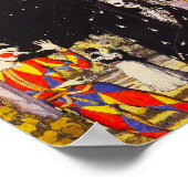 Harlequin en Death Poster (Hoek)