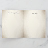 Harlequin Festive Persoonlijk kerstfeest afspelen Kaart (Binnen)