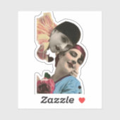 Harlequin Flower Girls Sticker (Vel)