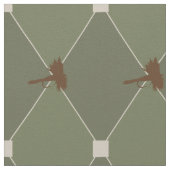 Harlequin Fly Fishing Lures Pattern Stof (Close Up)