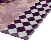  Harlequin Garden Flower Panel Snijplank (Hoek)