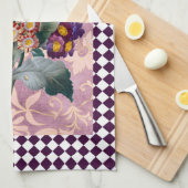  Harlequin Garden Flower Panel Theedoek (Quarter Fold)