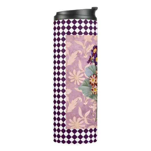 Harlequin Garden Flower Panel Thermosbeker (Gedraaid links)