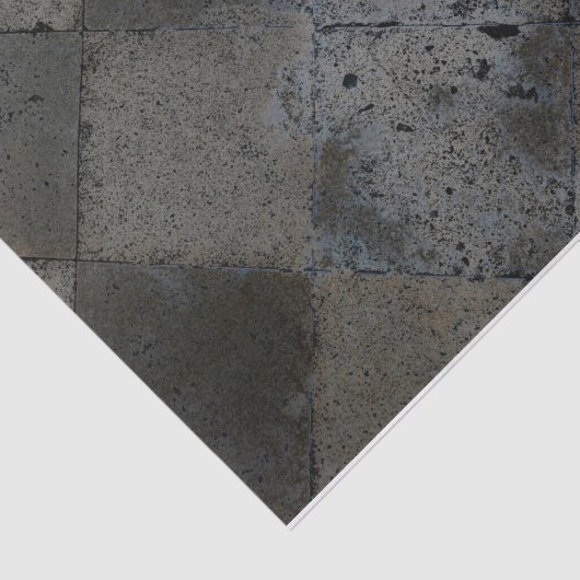  Harlequin geïnspireerde metallische grijze textuu Tissuepapier (Detail)