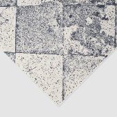 Harlequin geïnspireerde zwarte en witte textuur Tissuepapier (Detail)