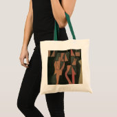 Harlequin, gemaakt door Juan Gris,  Cubistische ku Tote Bag (Voorkant (product))