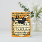  Harlequin Girl Briefkaart (Staand voorkant)