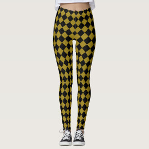 Harlequin Gold Leggings