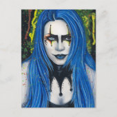 Harlequin Gothic Colorful Briefkaart (Voorkant)
