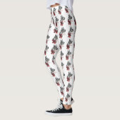 Harlequin Great Dane Kerstmis Leggings (Links)