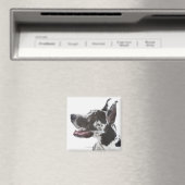 Harlequin Great Dane Magneet (Insitu (Vaatwasser))