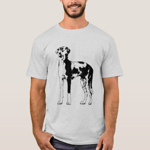 Harlequin Great Dane T-shirt