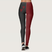 Harlequin Hearts Leggings (Achterkant)