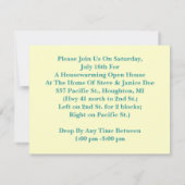 Harlequin Home fix Tool Housewarming Invitation Kaart (Achterkant)