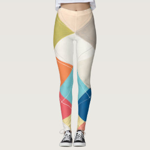 Harlequin Hopscotch - Argyle Pattern Leggings