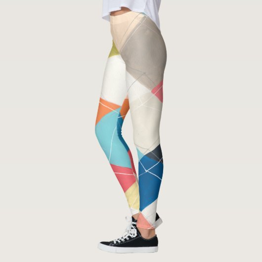 Harlequin Hopscotch - Argyle Pattern Leggings (Links)