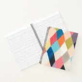 Harlequin Hopscotch - Argyle Pattern Notitieboek (Binnen)