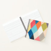 Harlequin Hopscotch - Argyle Pattern Notitieboek (Binnen)