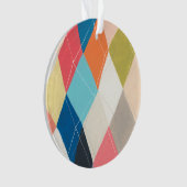Harlequin Hopscotch - Argyle Pattern Ornament (voorkant)