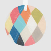 Harlequin Hopscotch - Argyle Pattern Ornament (achterkant)