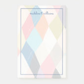 Harlequin Hopscotch - Argyle Pattern Post-it® Notes (Voorkant)