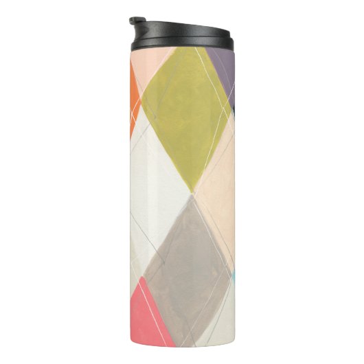 Harlequin Hopscotch - Argyle Pattern Thermosbeker (Geroteerd rechts)