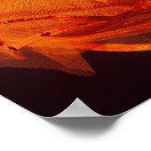 Harlequin in het Sinaasappel bij het carnaval van  Poster (Hoek)