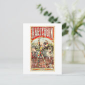 Harlequin - in nood briefkaart (Staand voorkant)