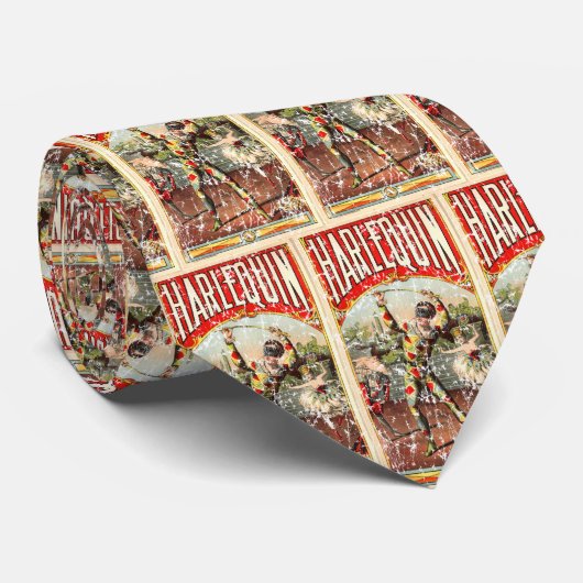 Harlequin - in nood stropdas (Opgerold)