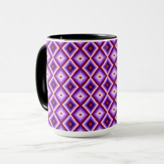 Harlequin Jester Clown Diamond Pattern Mok