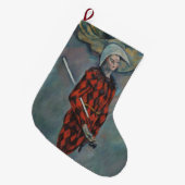 Harlequin (Joker) (door Paul Cézanne) Grote Kerstsok (Voorkant (Hangend))