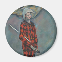 Harlequin (Joker) (door Paul Cézanne) Magneet