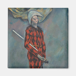 Harlequin (Joker) (door Paul Cézanne) Magneet