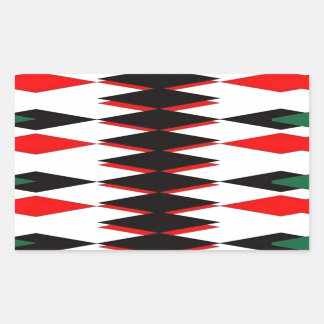 Harlequin Jokers Deck Rechthoekige Sticker