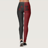 Harlequin King of Spades Leggings (Achterkant)