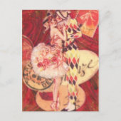 Harlequin Kiss Briefkaart (Voorkant)