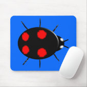 Harlequin Ladybird Mousepad Muismat (Met muis)