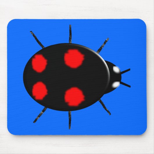 Harlequin Ladybird Mousepad Muismat (Voorkant)