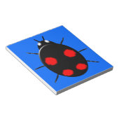 Harlequin Ladybird Notepad Notitieblok (Schuin)