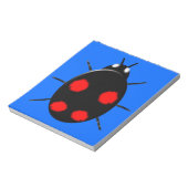 Harlequin Ladybird Notepad Notitieblok (Linkerzijde)